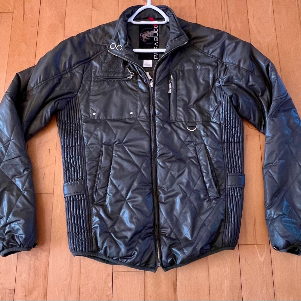 Parasuco Men's Quilted dark green Puffer Jacket